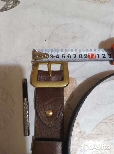 Ремень мужской натуральная кожа