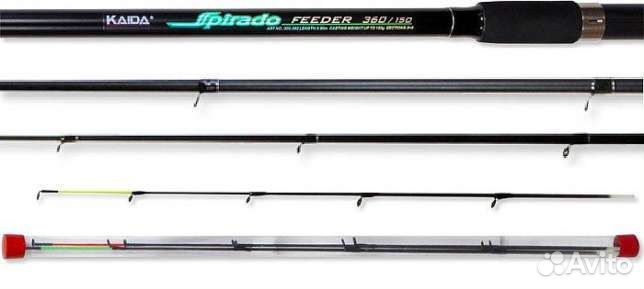 Удилище фидерное Kaida Spirado 3.9 0-150г