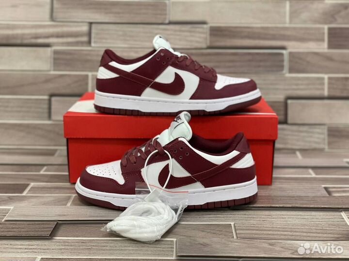 Кроссовки Nike Dunk Low Team Red (36-45)