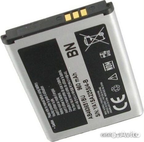 Батарея Аккумуляторная для Samsung S5600 - 960 mAh