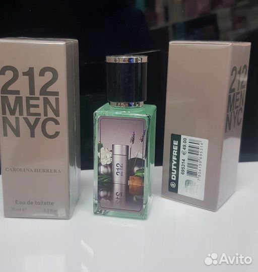 Carolina herrera 212 vip мини тестер