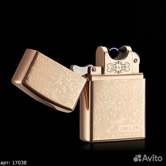 Зажигалка zippo gold электрическая