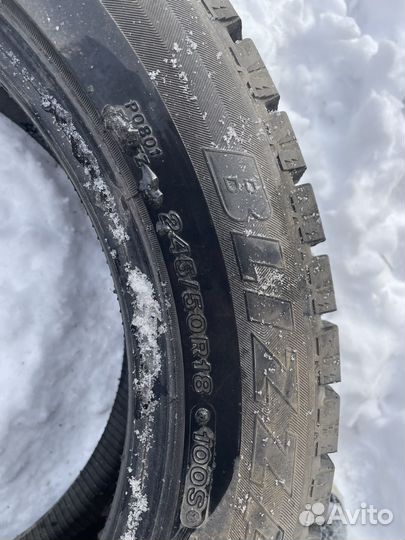 Bridgestone Blizzak Revo GZ 245/50 R18