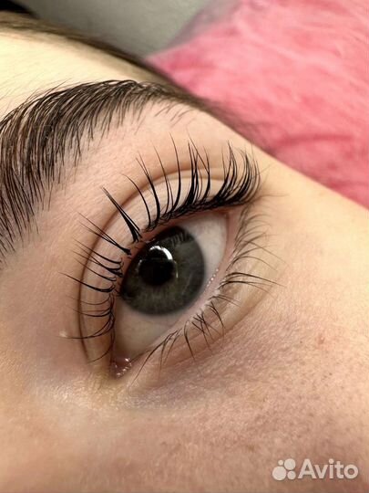 Ламинирование ресниц модель