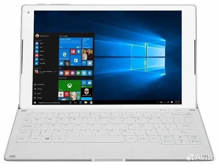 Компьютер планшет Alcatel Plus 10 с клавиатурой