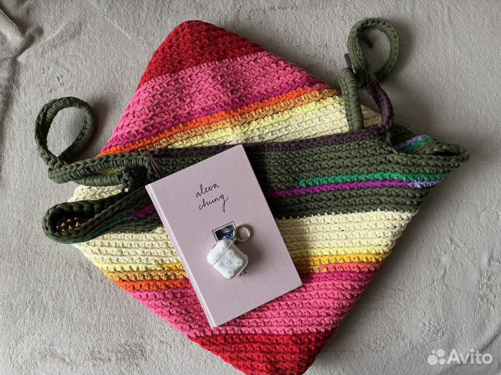 Сумка шоппер вязаная