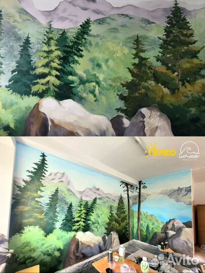 Художник роспись стен