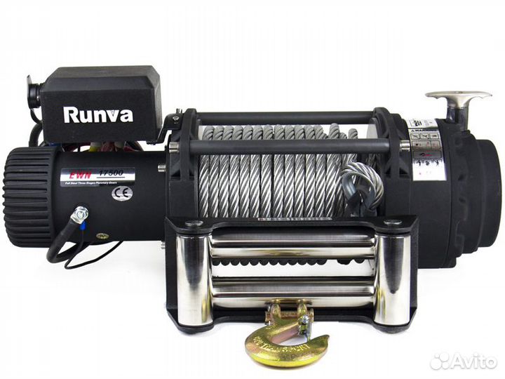 Лебедка для эвакуатора Runva EWN 17500 U 24V