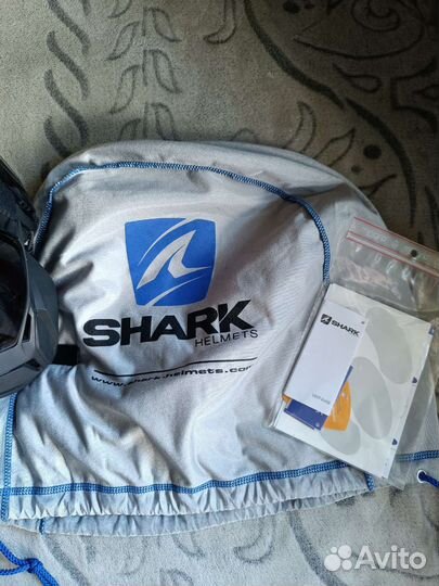 Мотошлем открытый shark street dark blank