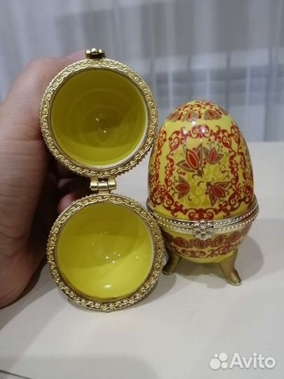 Яйцо шкатулка
