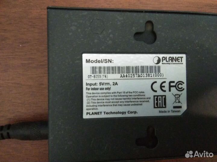 Медиаконвертер Planet GT-805A (v4)