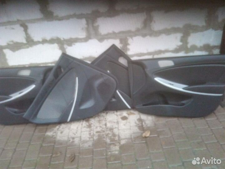 Дверные карты Хендай Солярис