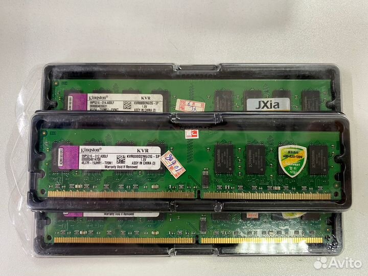 Память бу DDR2 2 gb Kingston kvr800d2n6/2g-sp