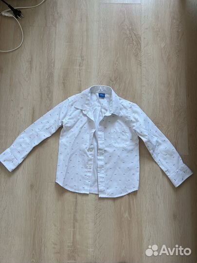 Рубашка белая для мальчика