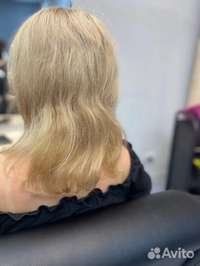 Кератиновое выпрямление волос