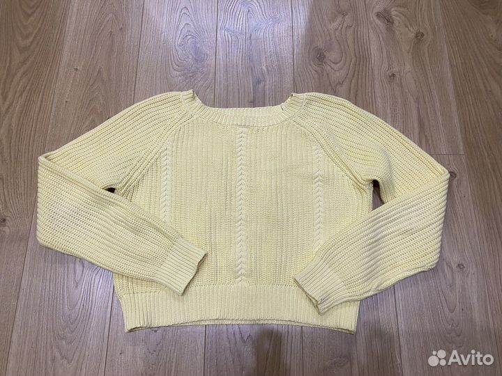 Свитер stradivarius лимонный