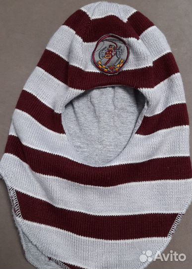 Шапка шлем для мальчика