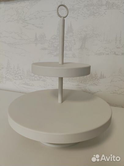 Подставка под десерты Икеа металл