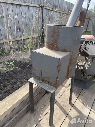 Печка под казан