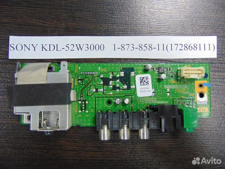 Hdmi плата 1-873-858-11