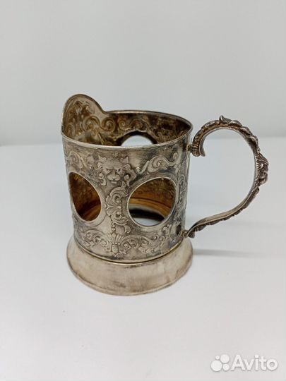 Серебряный подстаканник