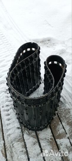 Гусянка на мотобуксировщик