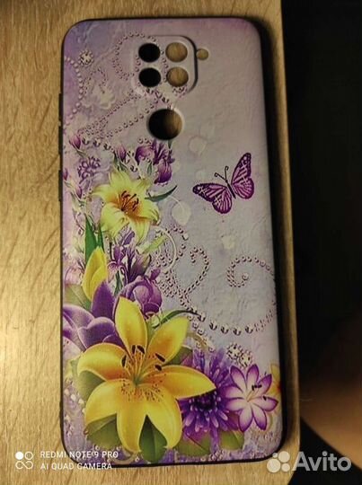 Силиконовый чехол на Xiaomi Redmi Note 9