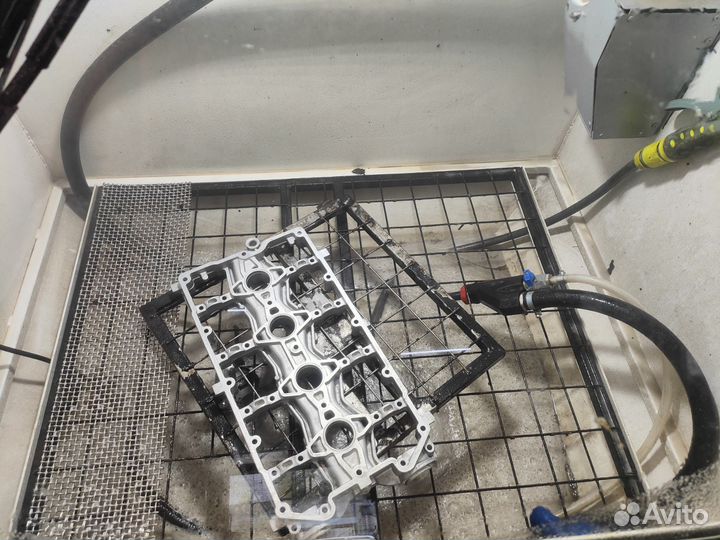 Аквабластинг услуги чистка запчастей посуды