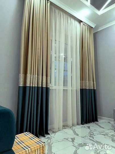 Двойная римская штора