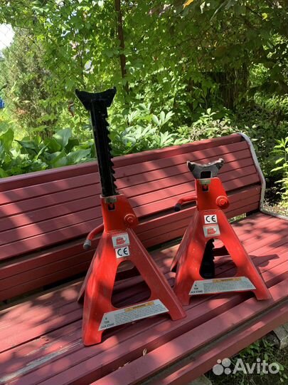 Стойки опорные Big Red 6 тонные,высота 600 мм