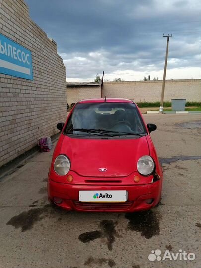 Daewoo Matiz 0.8 МТ, 2012, битый, 80 000 км