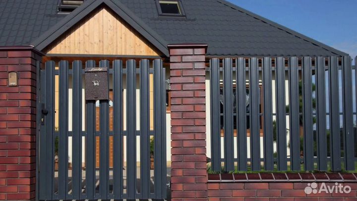 Забор металлический качественно качественно