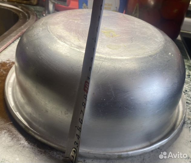 Таз алюминиевый