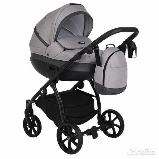 Коляска 2в1 Tutis Nanni 2023 Серый