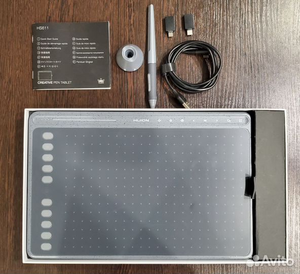Графический планшет huion hs611
