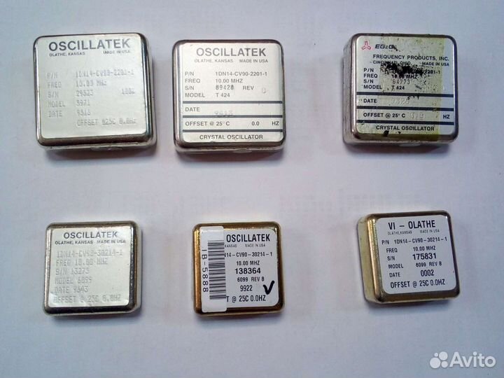 Кварцевый генератор термостабильный 10 мгц