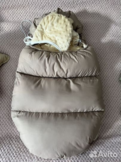 Зимний конверт в коляску