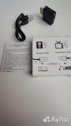 Bluetooth 5,0 аудио приёмник передатчик