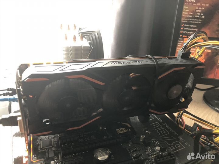 Видеокарта gigabyte gtx 1080