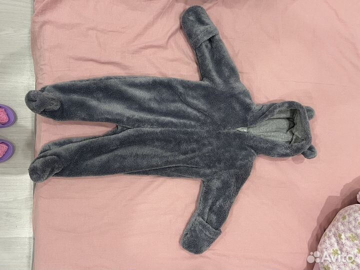 Утепленный комбинезон 74р