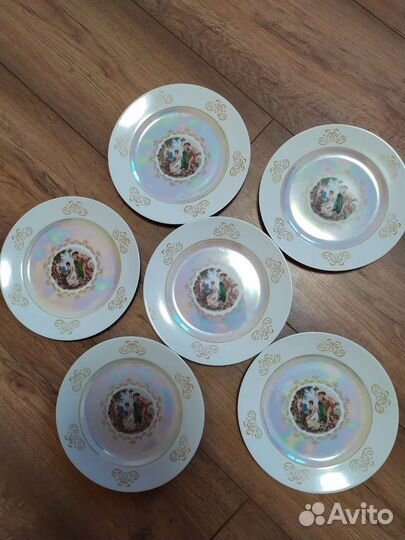 Тарелки мелкие Мадонна гдр