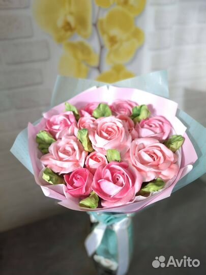 Букет из зефира