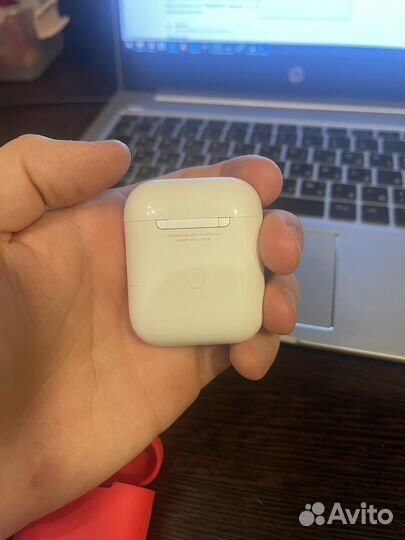 Зарядный кейс для airpods С беспровод.заряд. A1938