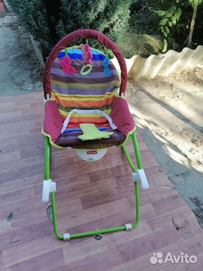 Детские качели шезлонг