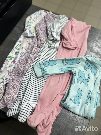 Пакет одежды на девочку 68 размер
