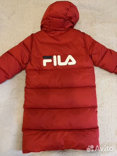 Пуховик fila новый 164