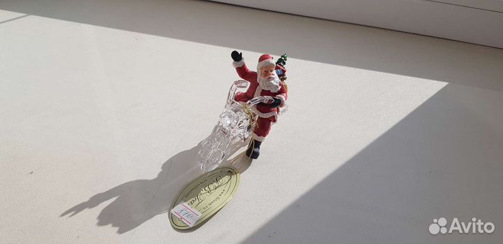 Санта на мотоцикле