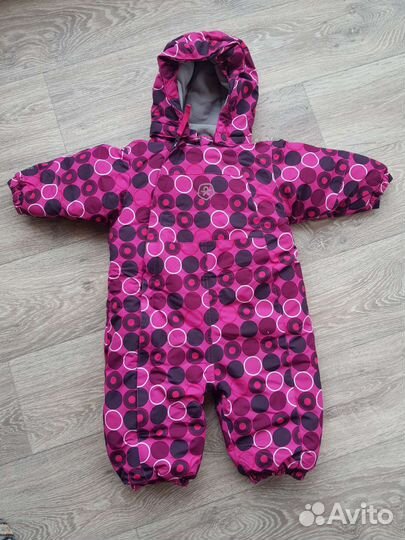 Зимний комбинезон для девочки 68 74