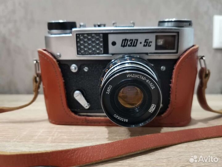 Фотоаппарат фэд 5С + вспышка фэ-27