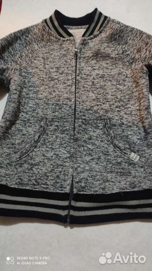 Флисовая кофта на молнии